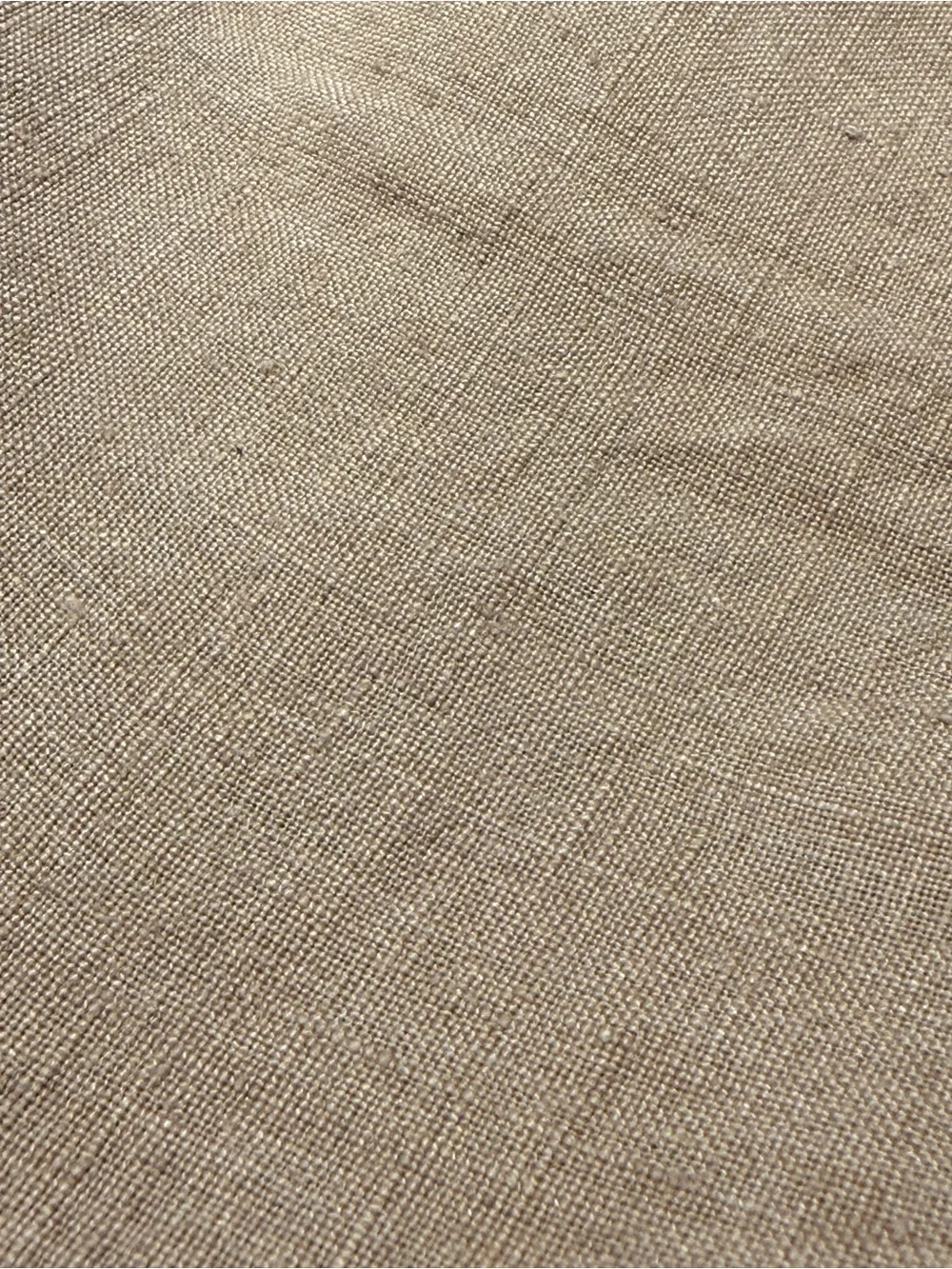 Nautica Men's Khaki Linen-Blend Chinos in Light Beige